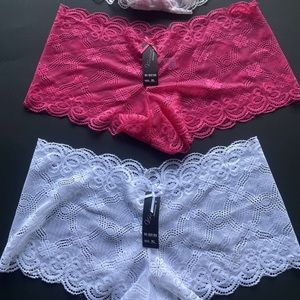 Size M sexy lace underwear 3 for $7